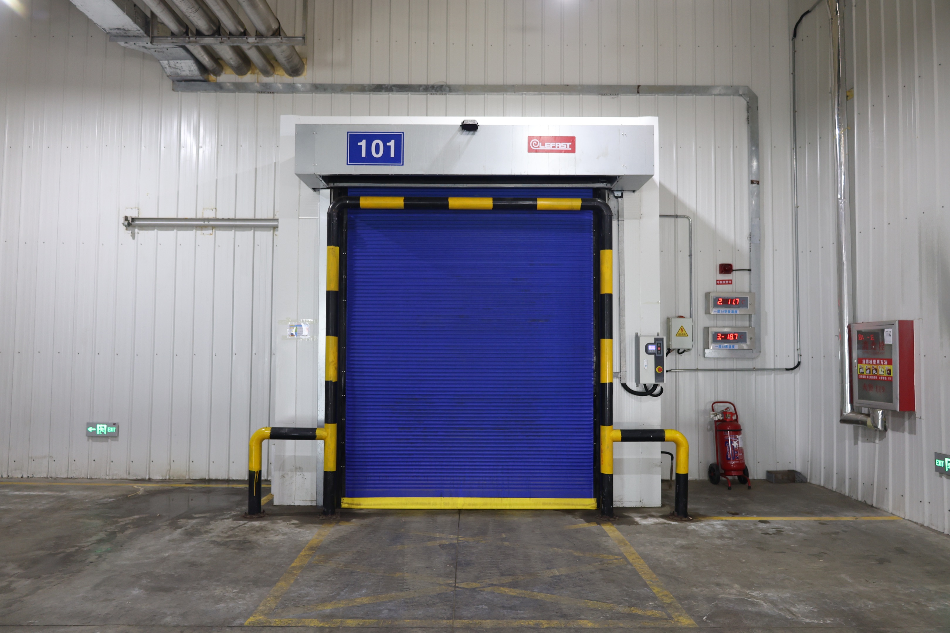 拉斐特快速冷库门